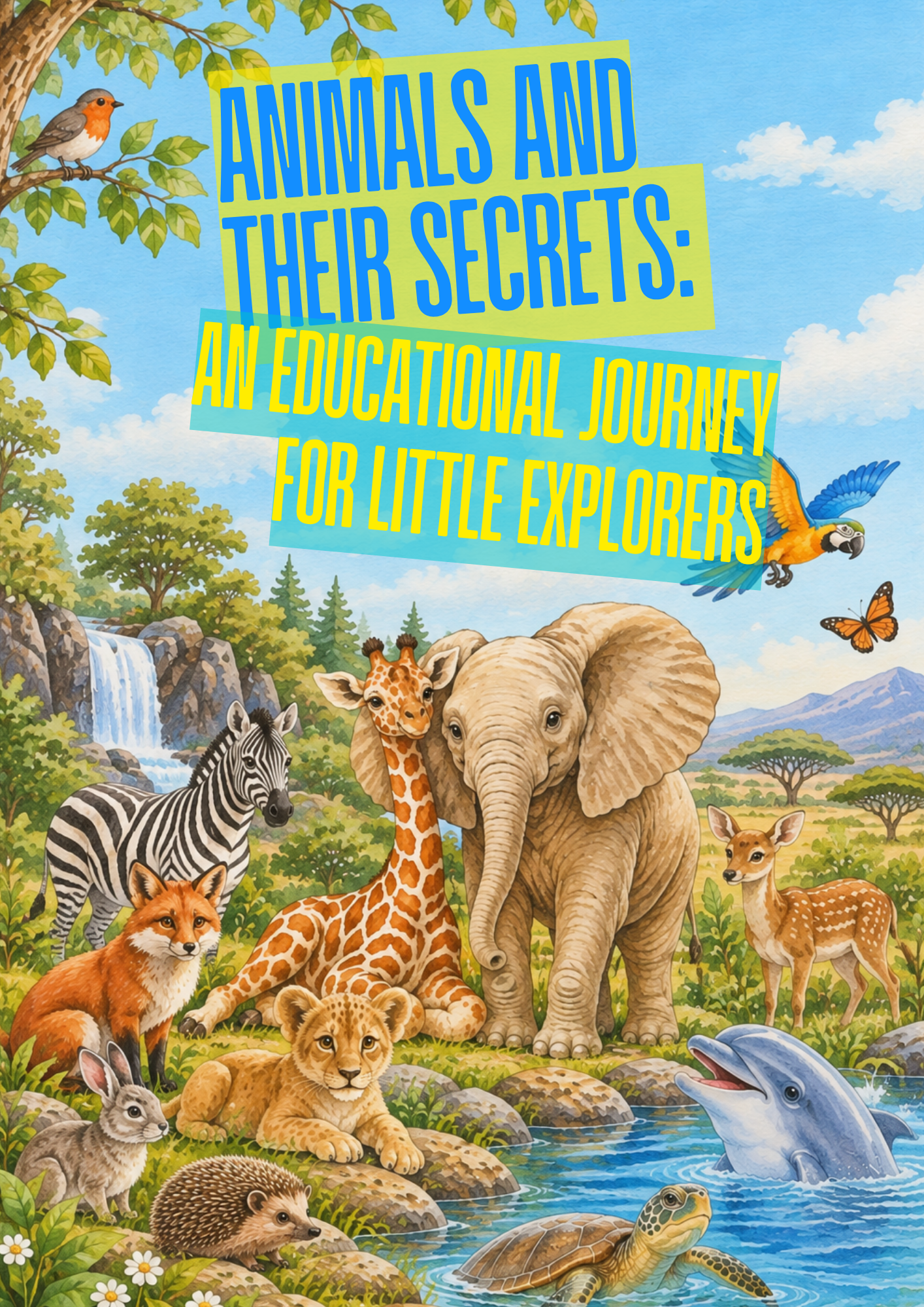 Animals and Their Secrets An Educational Journey for Little Explorers