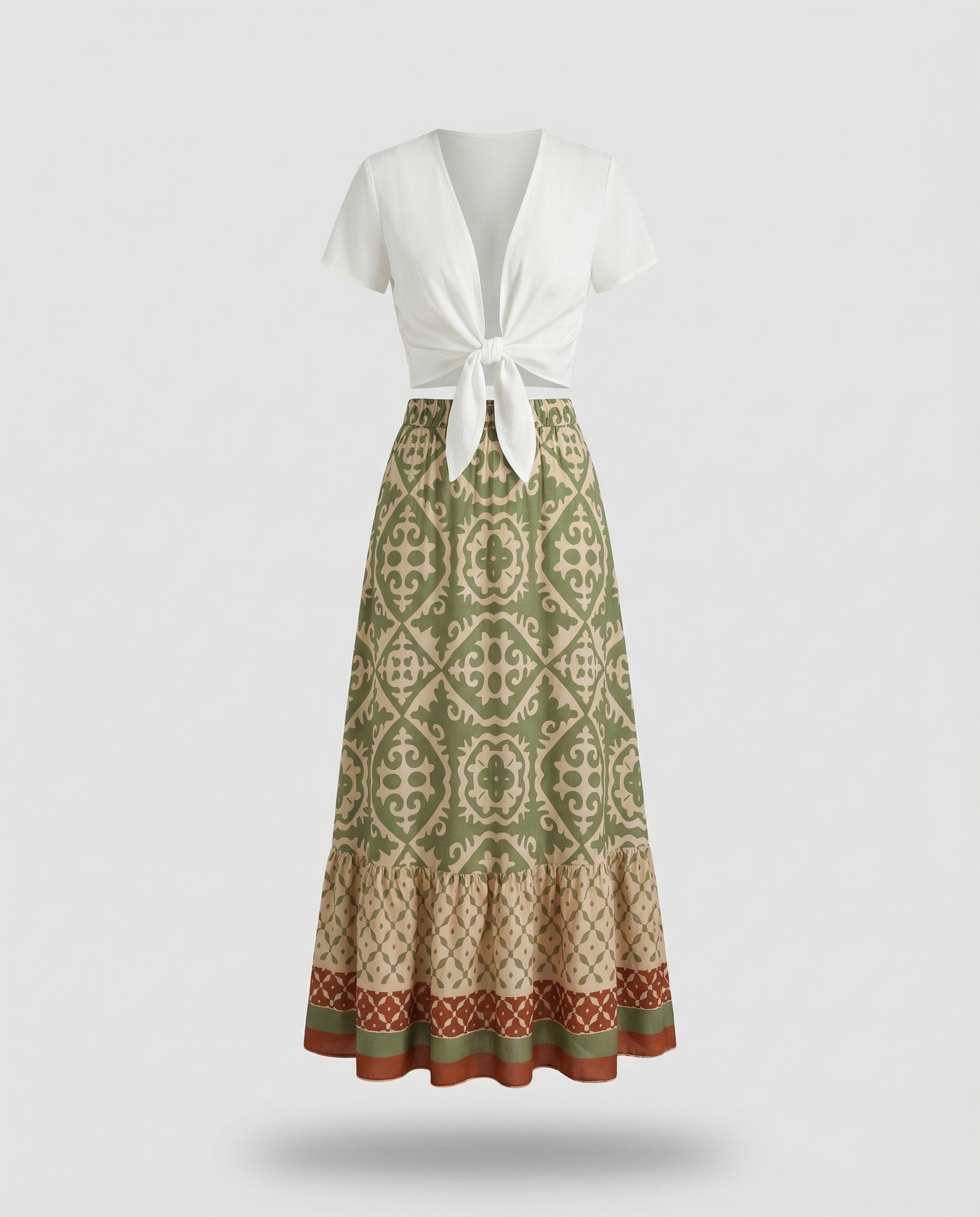 BOHÉLIA™ – Jupe Midi Bohème