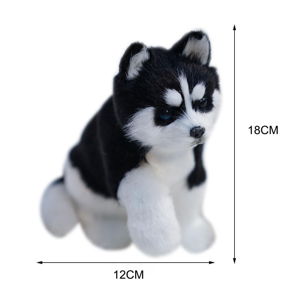 HUSKYLIA™ – Peluche Husky Réaliste