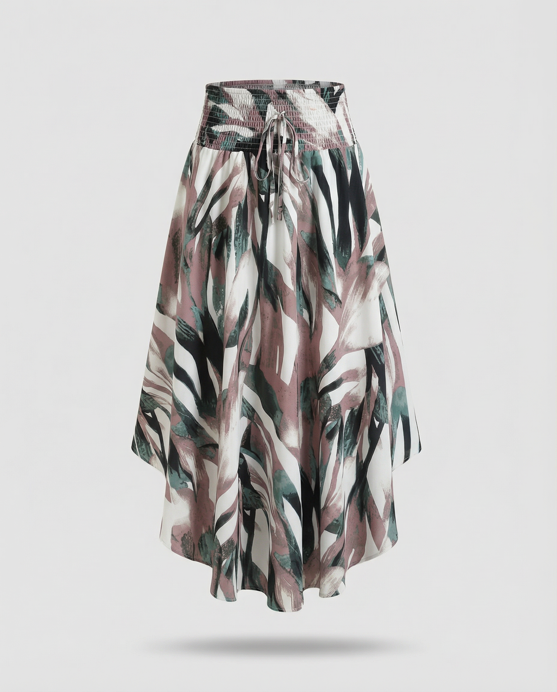 FLORÉVA™ – Jupe Bohème Fleurie