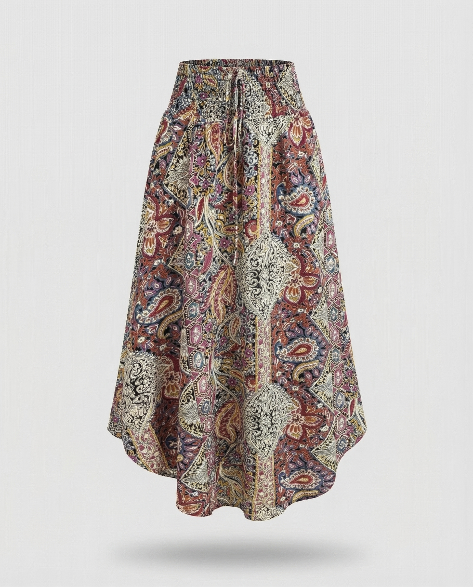 BANDALIA™ – Jupe Bohème Imprimé Bandana